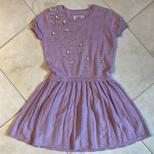 🎄GIRLS SHORT SLEEVED SWEATER DRESS SZ10🎄